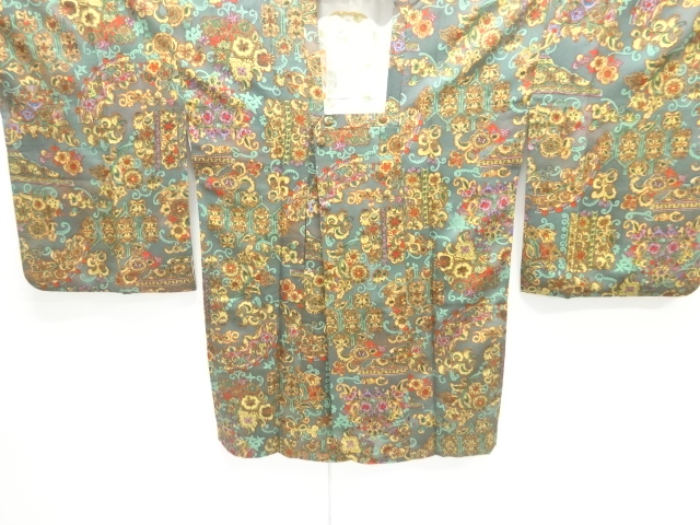 花唐草模様道行コート